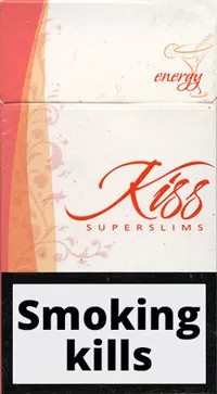 Kiss Super Slims Energy 100's