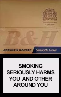 Benson & Hedges Smooth Gold